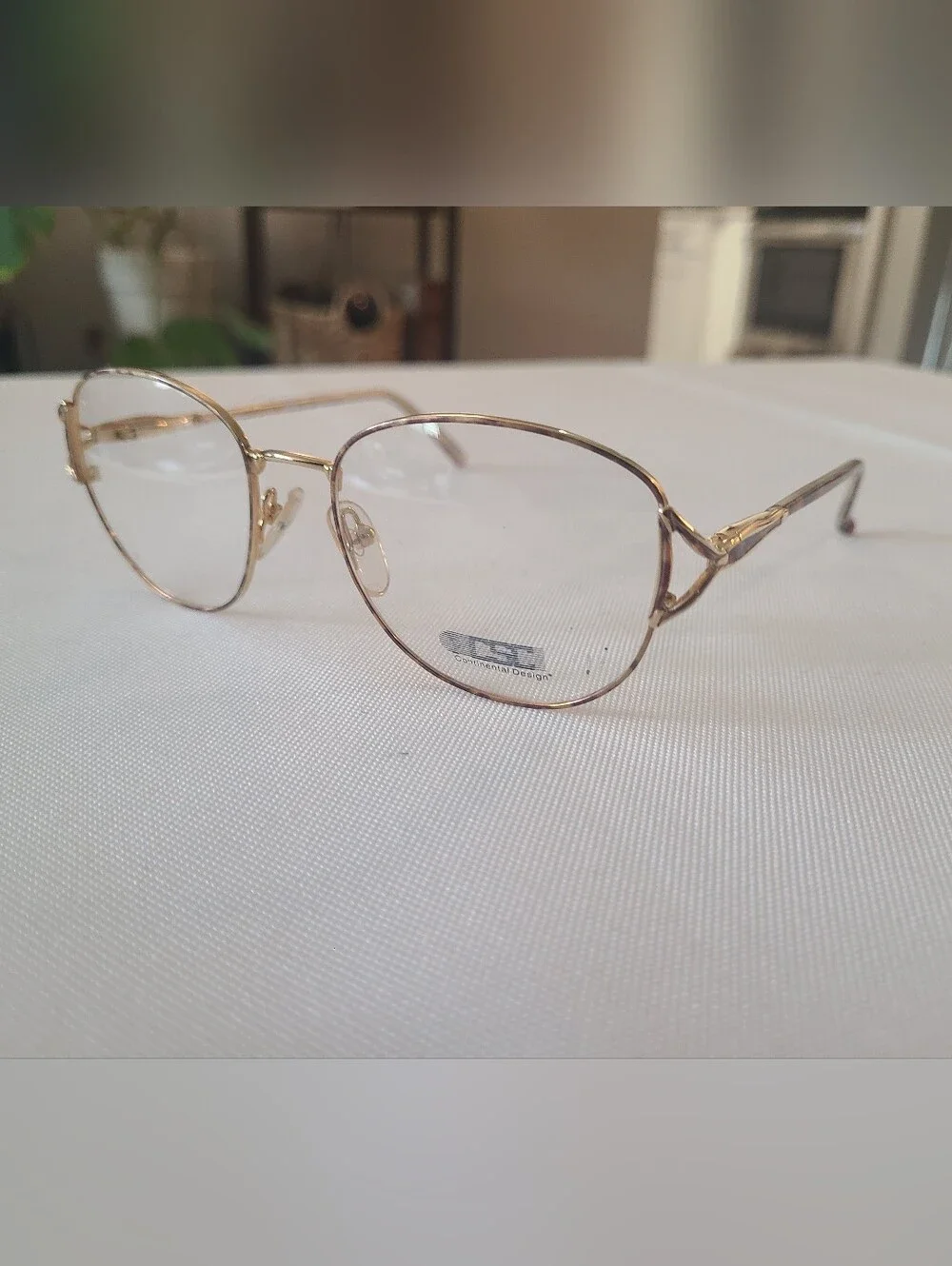 Continental Design Eyeglass Frames 53 16 135